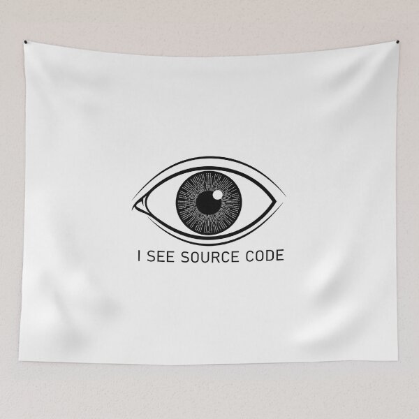 Item preview, I See Source Code T-Shirt - Funny Programmer & Developer Humor Gift designed and sold by Pingi-shop.