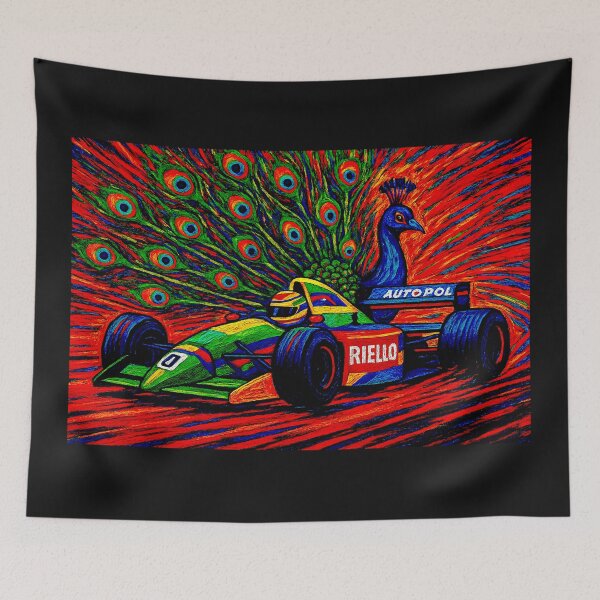 Item preview, Old Vintage F1 racing Cars Nelson Piquet #1 designed and sold by Helios Be. Lavsh.