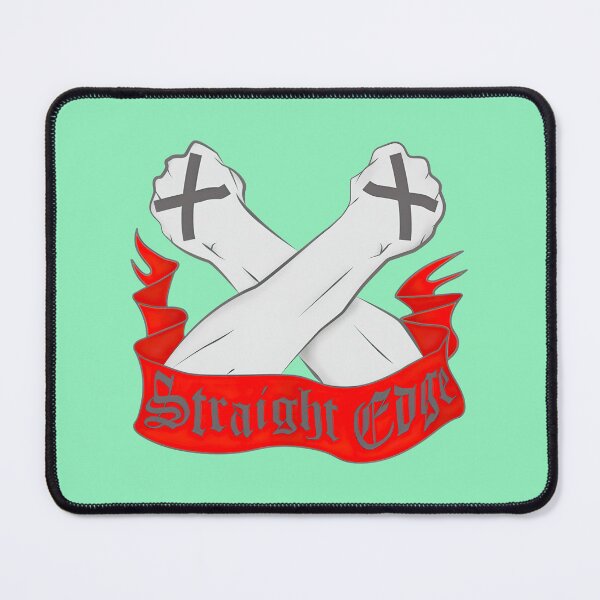Item preview, Straight Edge Fist Banner | PERFECT GIFT FOR YOU AND FRIENDS designed and sold by TissiePerez.