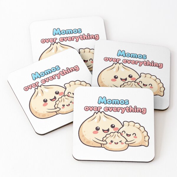Item preview, Cute Momos Food Art designed and sold by NiluDigiStudio.