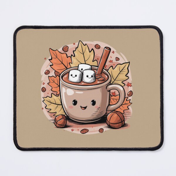 Item preview, Cozy Hot Chocolate with Marshmallows autumn vibe designed and sold by gr00bson.