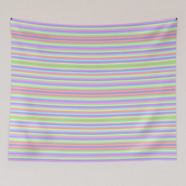 Item preview, hand-painted stripes in colourful paint  designed and sold by DottedYeti.