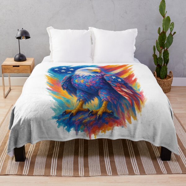 Item preview, American Eagle Wing Aura – Majestic Patriotic Wildlife Design designed and sold by AddictiveDesign.