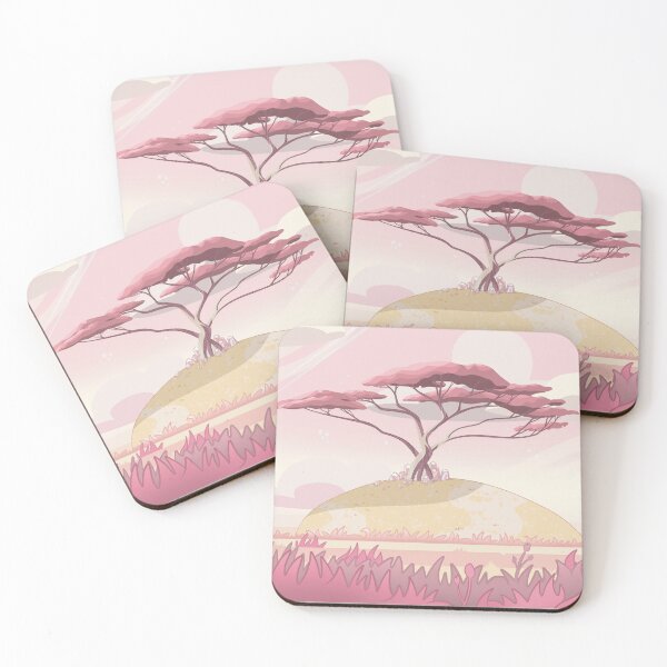 Item preview, El árbol de Rose, paisaje estilizado inspirado en Steven Universe designed and sold by Cherie Brunetti.