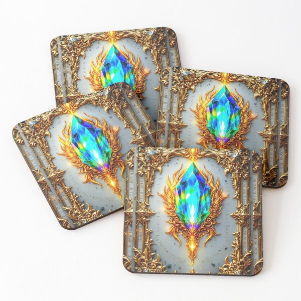 Item preview, January's Power Core: The Dragon-Phoenix Heartstone - Mythical Talisman designed and sold by CamillaCreation.