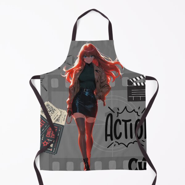 Item preview, Anime Cinema Girl: Action! — Movie Lover & Film Student Gift designed and sold by KomoFrames.