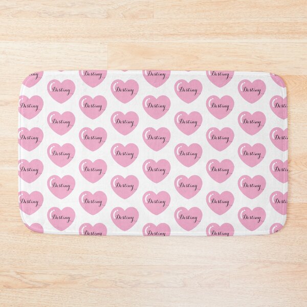 Item preview, Destiny name with Pink Heart  designed and sold by Artbymonika.