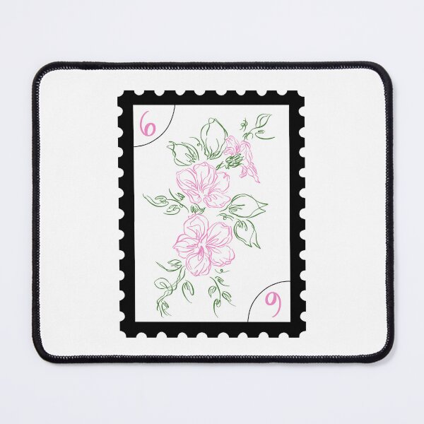 Item preview, Pink Flower Stamp designed and sold by WillowTreeArt.
