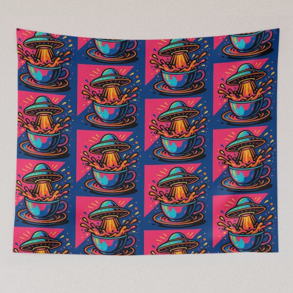 Item preview, Coffee  and ufo designed and sold by Dogandesighn.