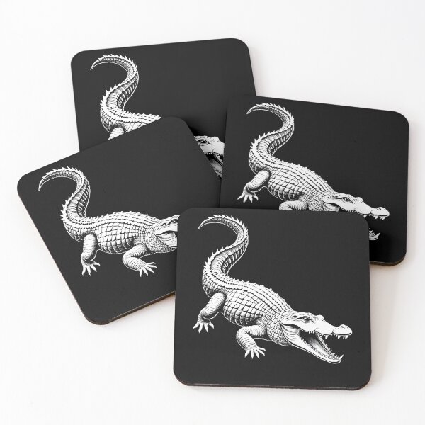 Item preview, Ferocious Alligator With Open Jaws designed and sold by MooonTees.