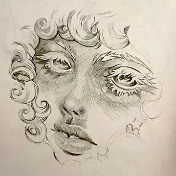 Artwork thumbnail, Ethereal curls by seagrease
