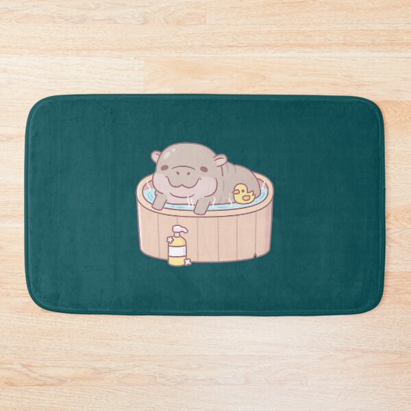 Item preview, Adorable Hippo & Rubber Duckie Bath Time Bliss | PERFECT GIFT FOR YOU AND FRIENDS designed and sold by TichNyamupaguma.