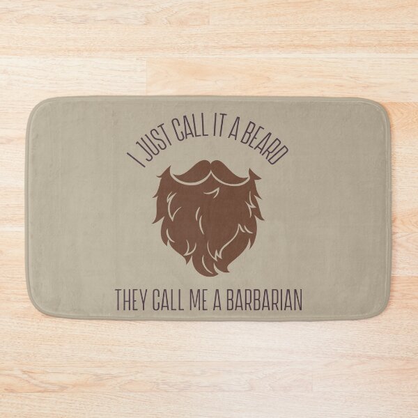 Item preview, The Bearded Barbarian designed and sold by Novel Works Studio.