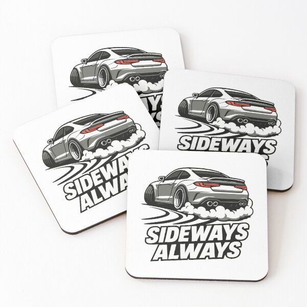 Item preview, Sideways Always Drift Car designed and sold by SnappyPNG.