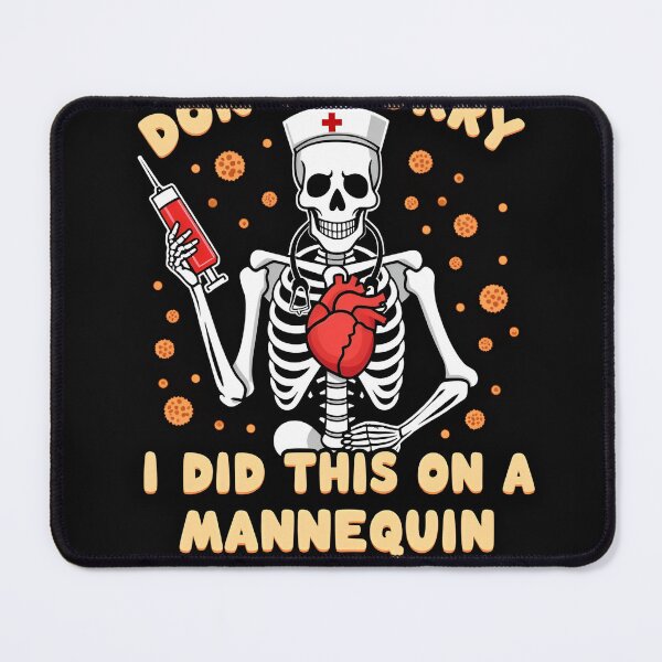 Item preview, Nurse Skeleton Mannequin – Funny Medical Graphic designed and sold by Nest & Thread.