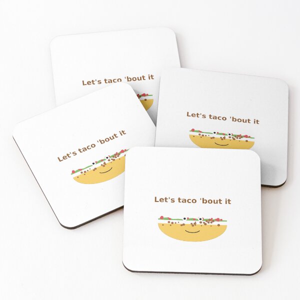 Item preview, Let's Taco 'Bout It designed and sold by LevelUpLab.