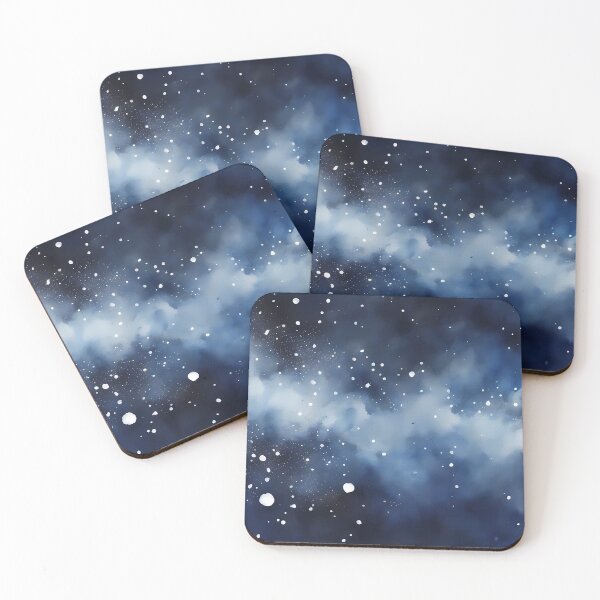 Item preview, Blue and White Abstract Space designed and sold by CalmnessbyChoice.