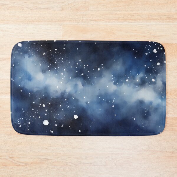 Item preview, Blue and White Abstract Space designed and sold by CalmnessbyChoice.