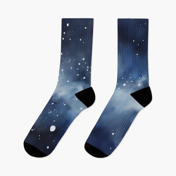 Item preview, Blue and White Abstract Space designed and sold by CalmnessbyChoice.