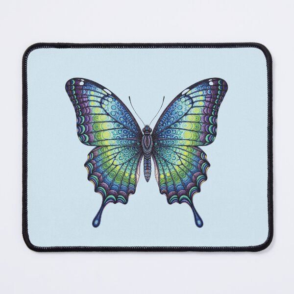 Item preview, Pointillism Butterfly – Intricate Symmetrical Dot Pattern designed and sold by Dino-Lune.