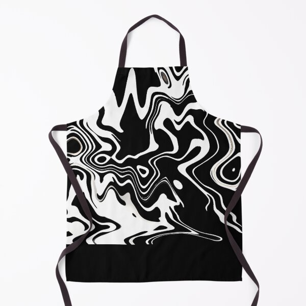 Item preview, Squiggly Black and White Abstract  designed and sold by CarolM.