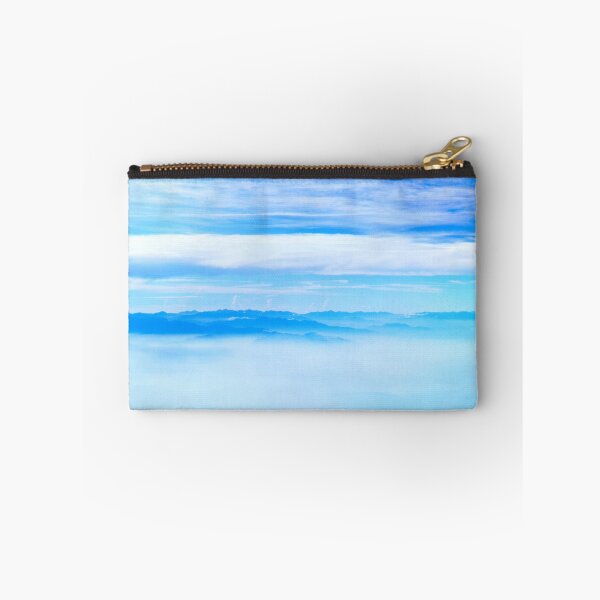 Item preview, Blue And White Heavenly Snow Mountains And Clouds Taichung Taiwan designed and sold by KateLCardsNMore.