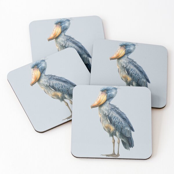 Item preview, Shoebill Stork Standing designed and sold by Violet Peonies.