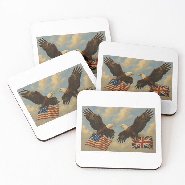 Item preview, Flying Side by Side: Symbols of Strength and Alliance designed and sold by thomashummelgen.