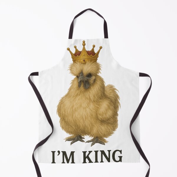 Item preview, I'm King Silkie Chicken designed and sold by SilkeHenSticke.