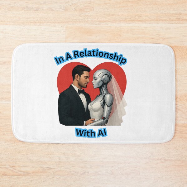 Item preview, In A Relationship With A Female AI designed and sold by MPH-Design.