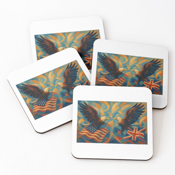 Item preview, Flying Side by Side: Symbols of Strength and Alliance designed and sold by thomashummelgen.