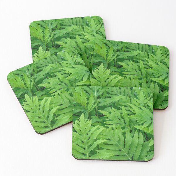 Item preview, Forest Green Fern Backdrop  designed and sold by Roxane Bay.