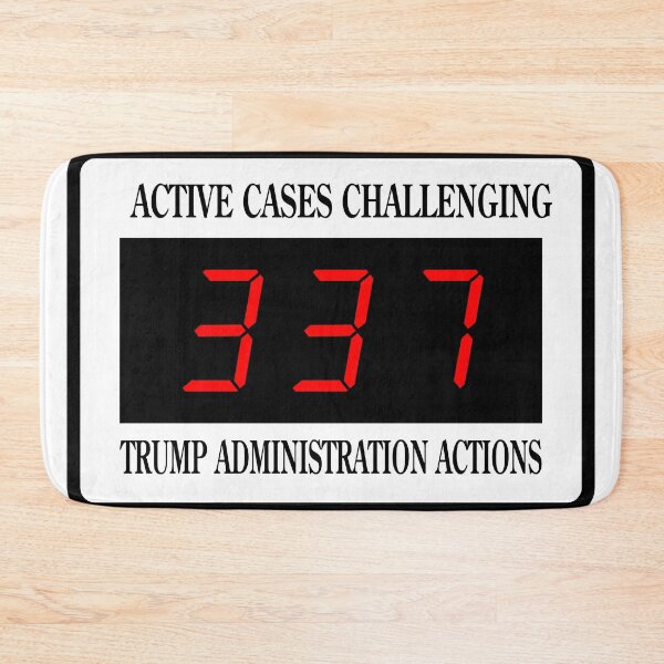 Item preview, Active Cases Challenging Trump Administration Actions designed and sold by VisionWind.