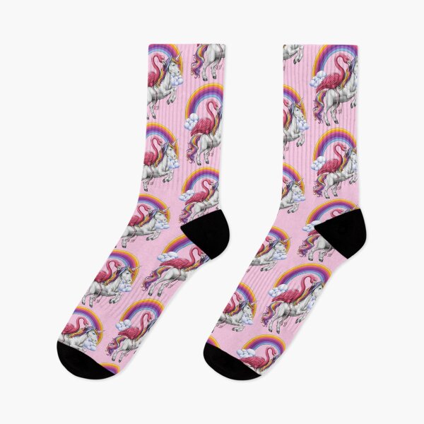 Item preview, Flamingo Riding Unicorn designed and sold by underheaven.