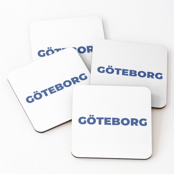 Item preview, Göteborg (Gothenburg) – Minimalist Blue Design designed and sold by GBGMotiv.