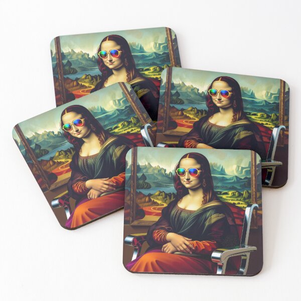 Item preview, The Mona Lisa with a twist designed and sold by Ink And Inspire.