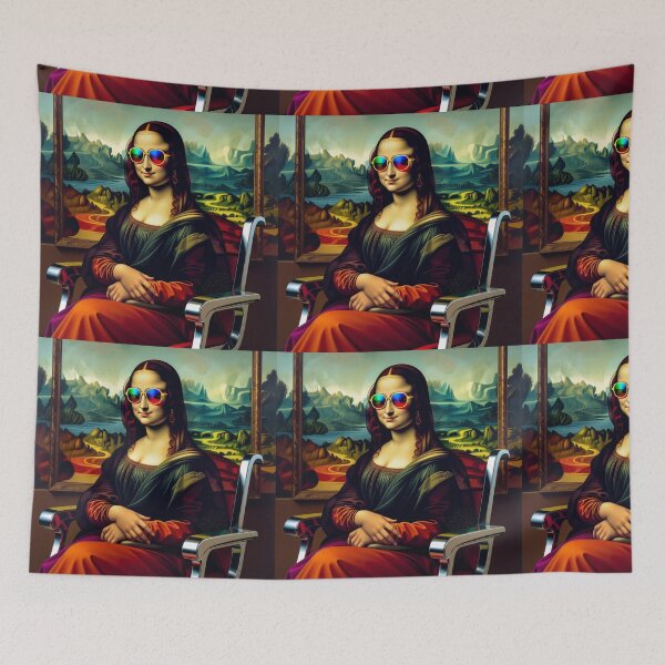 Item preview, The Mona Lisa with a twist designed and sold by Ink And Inspire.