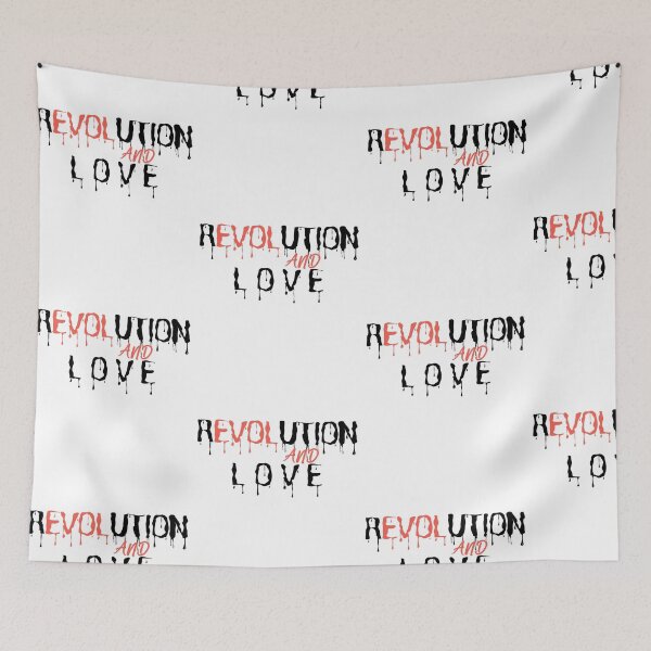 Item preview, EVOL / LOVE Horror Typography – Dark Halloween Blood Drip Design designed and sold by Lunaria Arts.