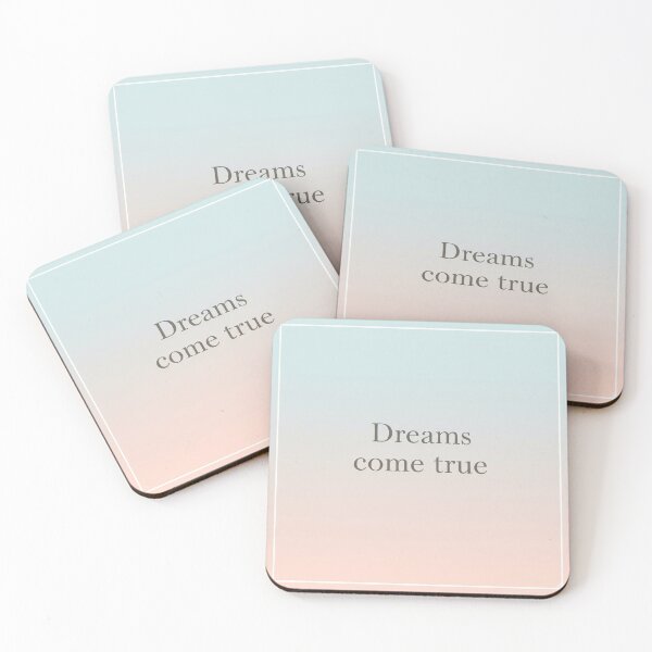 Item preview, Dreams Come True - Motivational Quote designed and sold by GabrielaNavas.