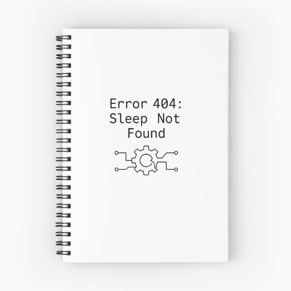 Item preview, Error 404: Sleep Not Found designed and sold by bnaidt.