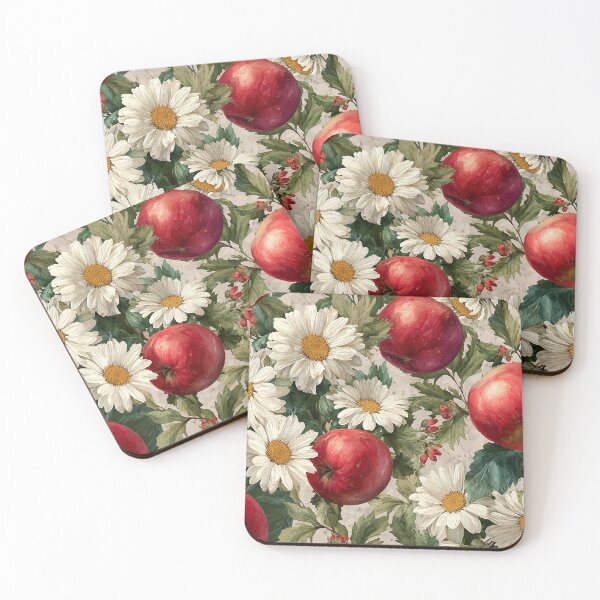 Item preview, Apples Daisies designed and sold by Tina Veenstra.