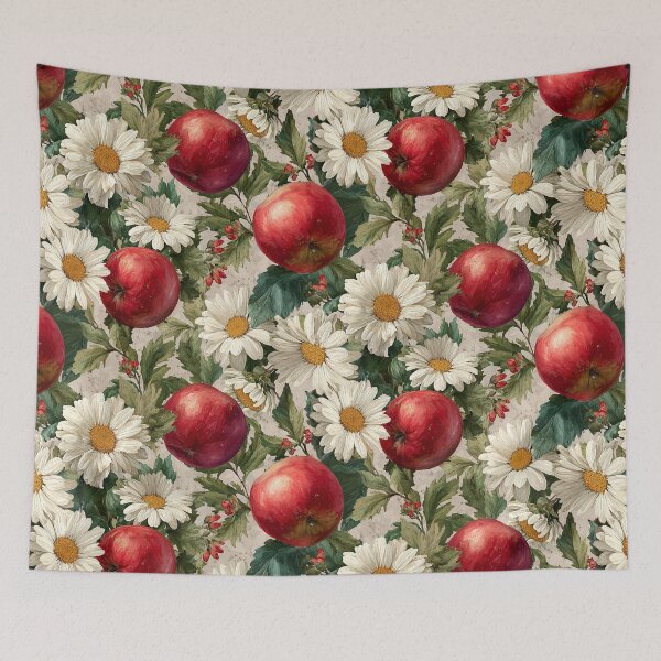 Item preview, Apples Daisies designed and sold by Tina Veenstra.