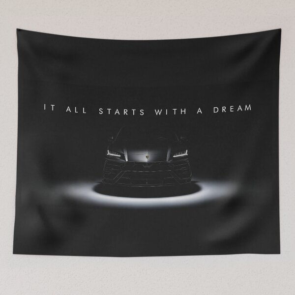Item preview, Lamborghini Urus Dream – Luxury Super SUV Artwork Inspiration designed and sold by SuccessHunters.