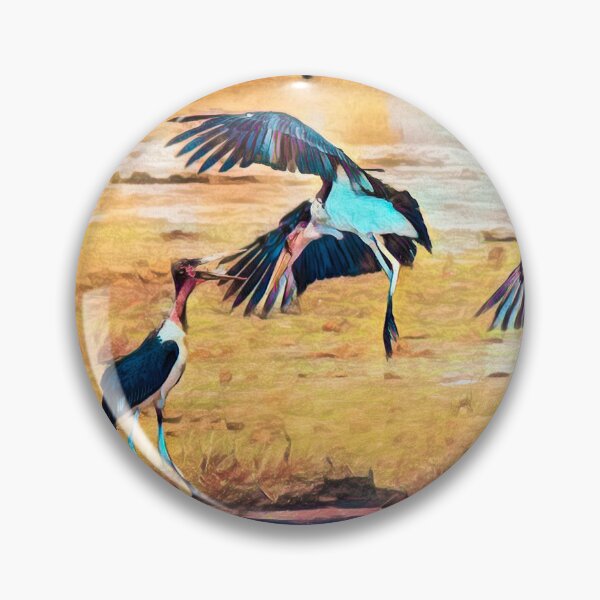 Item preview, Dance of the Maribou Stork With An Artsy Touch designed and sold by Kay Brewer.