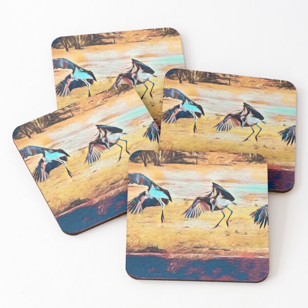 Item preview, Dance of the Maribou Stork With An Artsy Touch designed and sold by Kay Brewer.