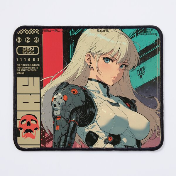 Item preview, Blonde cyberpunk girl with armor designed and sold by BOZGO.