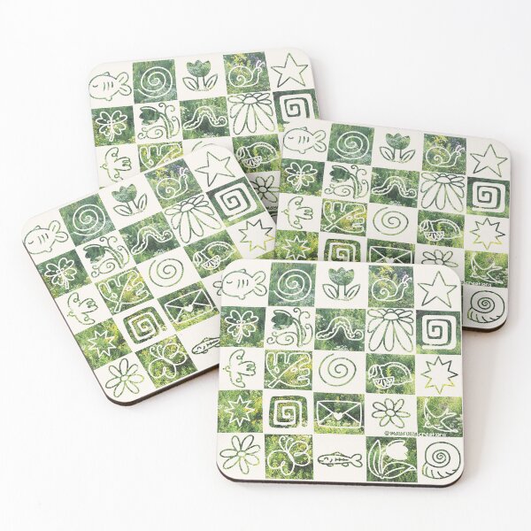Item preview, End of Summer Checker Doodles designed and sold by Mayfully.