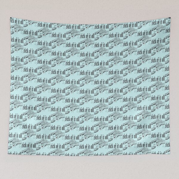 Item preview, Sick of It All Gothic Typography | PERFECT GIFT FOR YOU AND FRIENDS designed and sold by TiyanaLapanne.