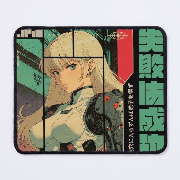 Item preview, Blonde cyberpunk girl with armor v2 designed and sold by BOZGO.