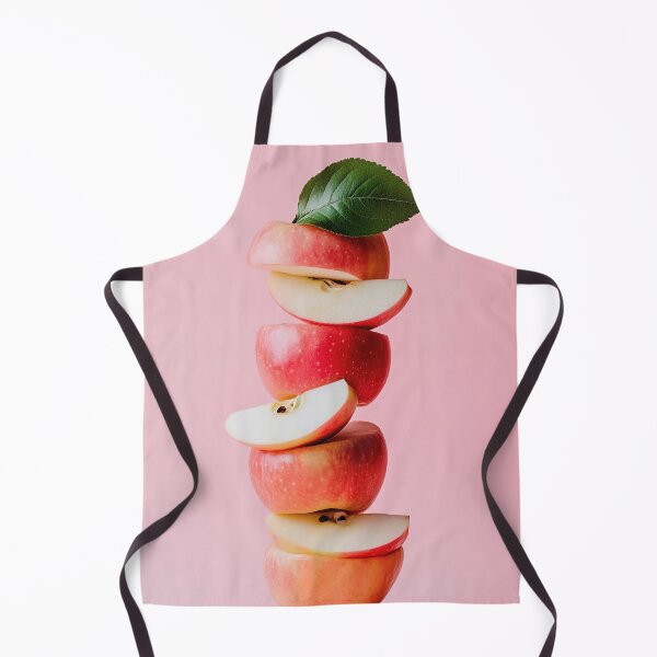 Item preview, Apples with leaf on pink designed and sold by anytka.